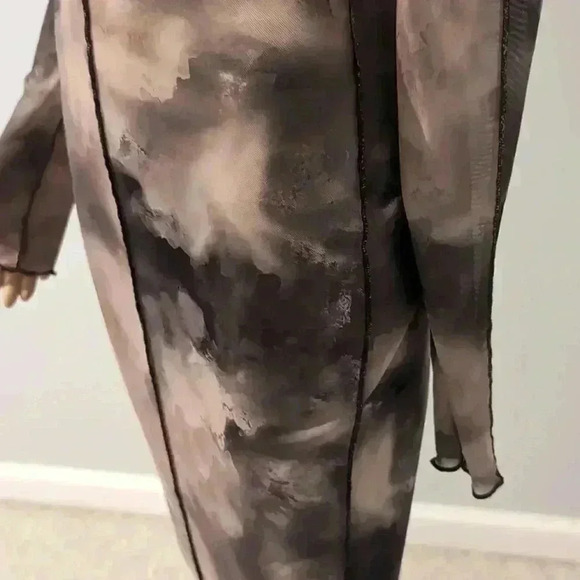 Blanc clothing sheer midi dress - Picture 8 of 10